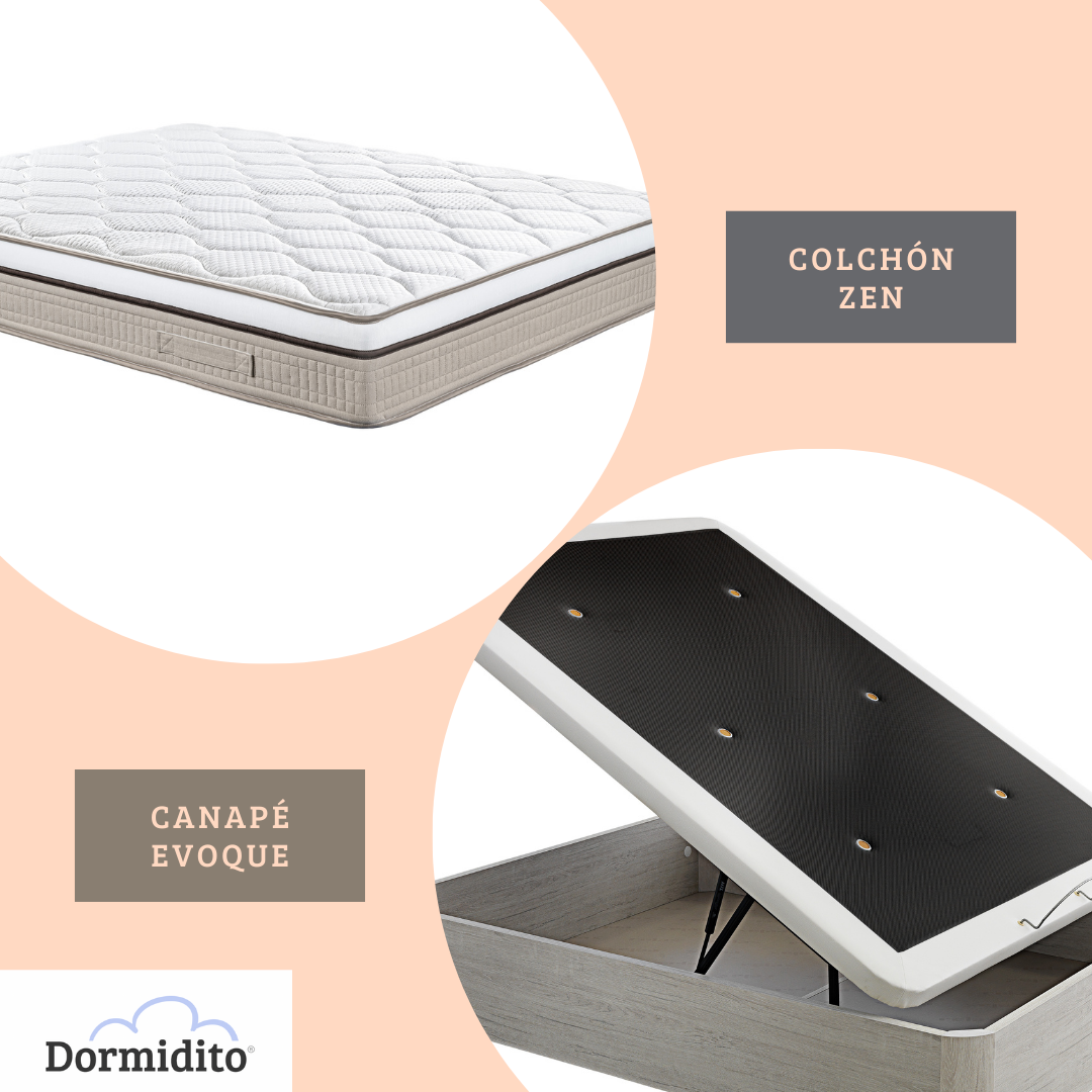 Nuevos Combos Dormidito: La combinación perfecta de Canapé + Colchón para tu descanso