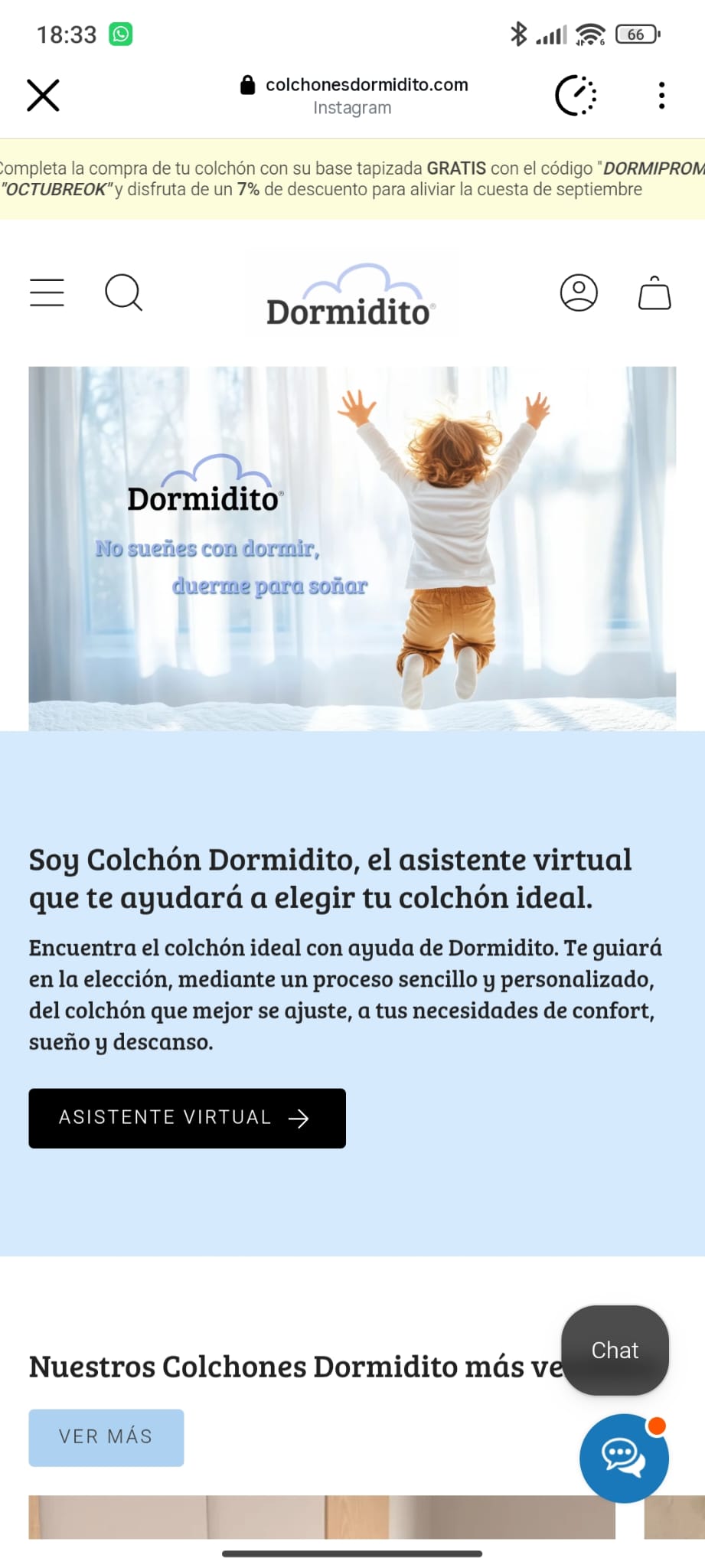 ¿Cómo elegir tu colchón ideal? Descubre nuestro nuevo Asistente Virtual